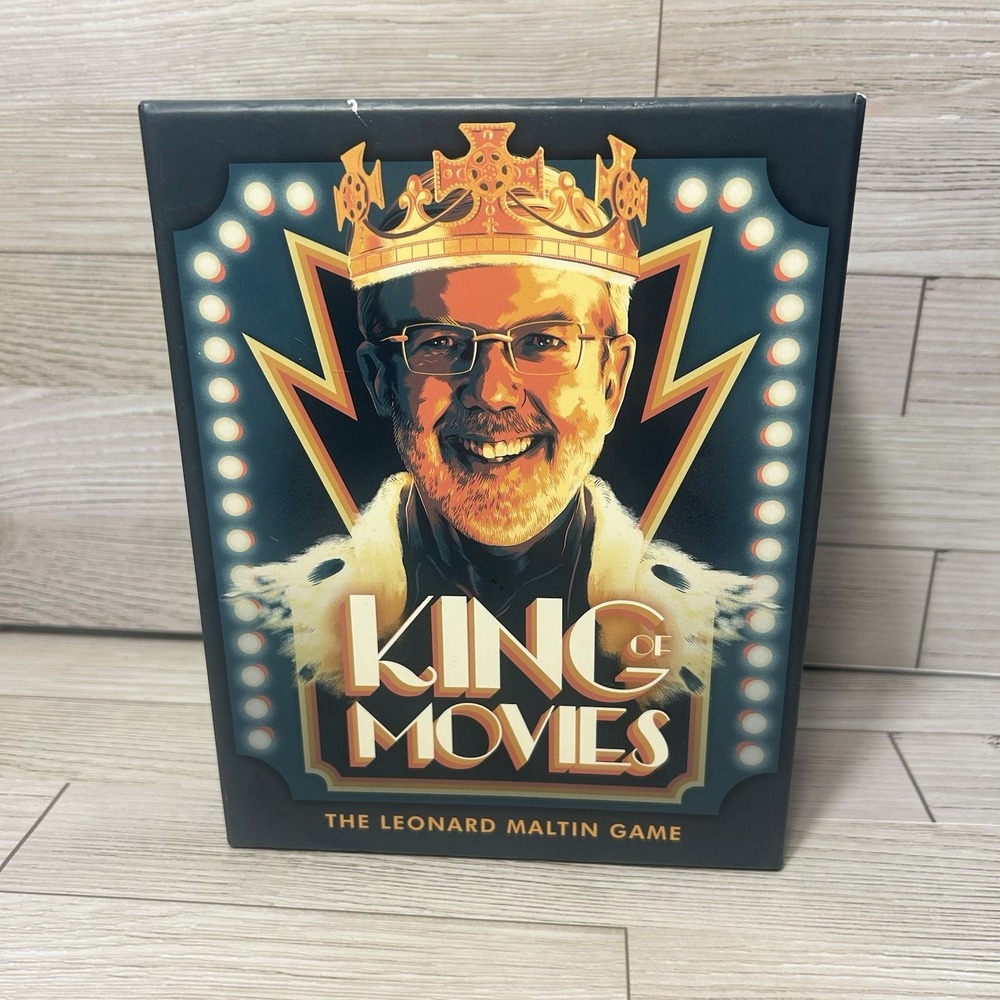 The King of Movies Game, Leonard Maltin Game, Preowned- Excellent Condition